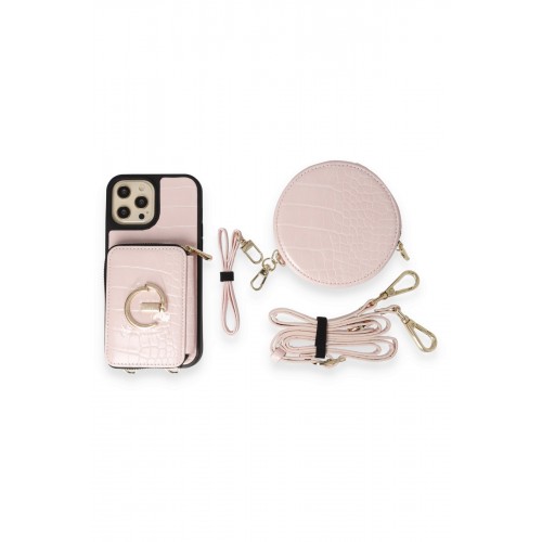 Joko iPhone 13 Pro Max Kılıf Ermes Kapak - Pembe Joko iPhone 13 Pro Max Kılıf Ermes Kapak - Pembe