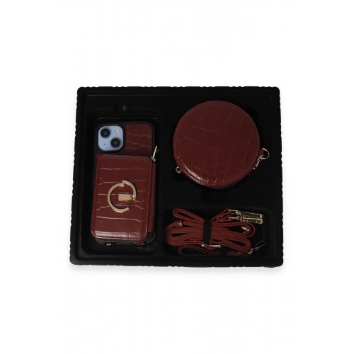 Joko iPhone 14 Kılıf Ermes Kapak - Bordo Joko iPhone 14 Kılıf Ermes Kapak - Bordo