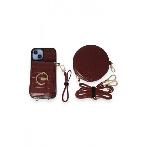Joko iPhone 14 Kılıf Ermes Kapak - Bordo Joko iPhone 14 Kılıf Ermes Kapak - Bordo