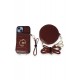 Joko iPhone 14 Kılıf Ermes Kapak - Bordo Joko iPhone 14 Kılıf Ermes Kapak - Bordo