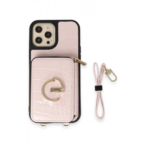 Joko iPhone 14 Pro Kılıf Ermes Kapak - Pembe Joko iPhone 14 Pro Kılıf Ermes Kapak - Pembe