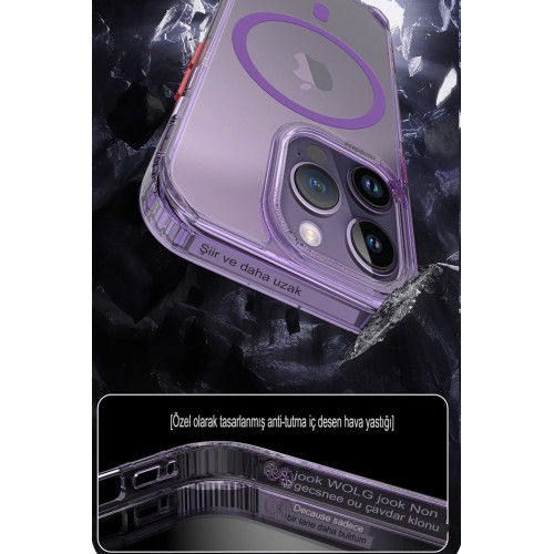 Joko iPhone 13 Pro Max Kılıf Ramos Magsafe Kapak - Siyah Joko iPhone 13 Pro Max Kılıf Ramos Magsafe Kapak - Siyah