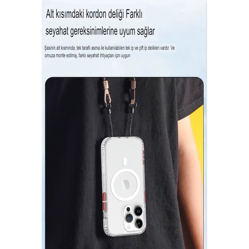 Joko iPhone 13 Pro Max Kılıf Ramos Magsafe Kapak - Siyah Joko iPhone 13 Pro Max Kılıf Ramos Magsafe Kapak - Siyah