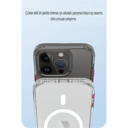 Joko iPhone 14 Pro Max Kılıf Ramos Magsafe Kapak - Siyah Joko iPhone 14 Pro Max Kılıf Ramos Magsafe Kapak - Siyah