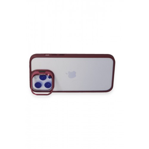 Joko iPhone 13 Pro Max Kılıf Roblox Lens Standlı Kapak - Bordo Joko iPhone 13 Pro Max Kılıf Roblox Lens Standlı Kapak - Bordo