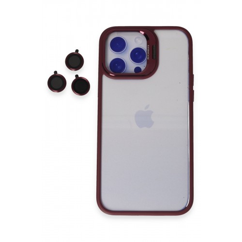 Joko iPhone 14 Pro Kılıf Roblox Lens Standlı Kapak - Bordo Joko iPhone 14 Pro Kılıf Roblox Lens Standlı Kapak - Bordo
