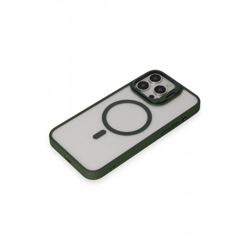 Joko iPhone 14 Pro Kılıf Roblox Lens Magsafe Standlı Kapak - Koyu Yeşil Joko iPhone 14 Pro Kılıf Roblox Lens Magsafe Standlı Kapak - Koyu Yeşil