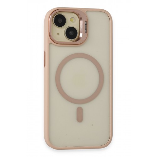 Joko iPhone 15 Kılıf Roblox Lens Magsafe Standlı Kapak - Pudra Joko iPhone 15 Kılıf Roblox Lens Magsafe Standlı Kapak - Pudra