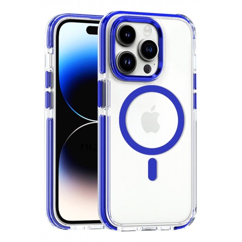 Joko iPhone 15 Pro Bella Magsafe Kapak - Mavi Joko iPhone 15 Pro Bella Magsafe Kapak - Mavi