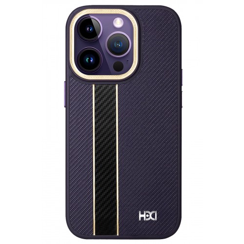 HDD iPhone 15 Pro Kılıf HBC-163 Times Kapak - Derin Mor HDD iPhone 15 Pro Kılıf HBC-163 Times Kapak - Derin Mor