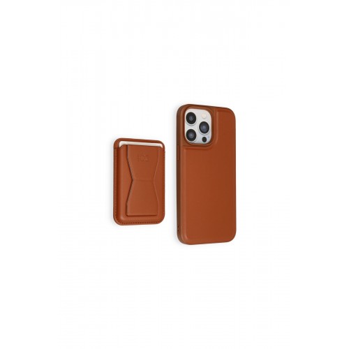 HDD iPhone 14 Pro Kılıf HD Deri Luxury Magnet Kartvizitli Kapak - Kahverengi HDD iPhone 14 Pro Kılıf HD Deri Luxury Magnet Kartvizitli Kapak - Kahverengi