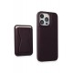 HDD iPhone 14 Pro Kılıf HD Deri Luxury Magnet Kartvizitli Kapak - Derin Mor HDD iPhone 14 Pro Kılıf HD Deri Luxury Magnet Kartvizitli Kapak - Derin Mor