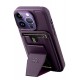 HDD iPhone 14 Pro Kılıf HD Deri Luxury Magnet Kartvizitli Kapak - Derin Mor HDD iPhone 14 Pro Kılıf HD Deri Luxury Magnet Kartvizitli Kapak - Derin Mor
