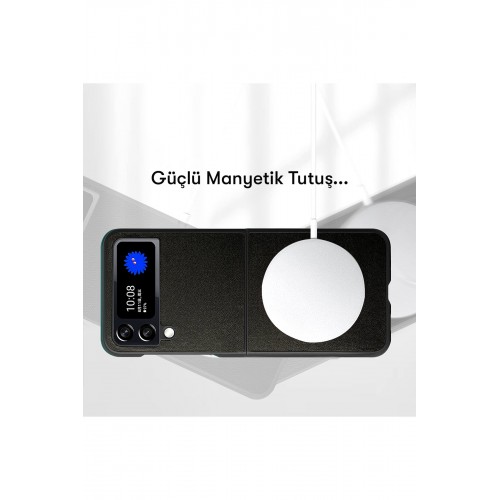 HDD Samsung Galaxy Z Flip 4 Kılıf HBC-156 Forum Magneticsafe Kapak - Siyah HDD Samsung Galaxy Z Flip 4 Kılıf HBC-156 Forum Magneticsafe Kapak - Siyah