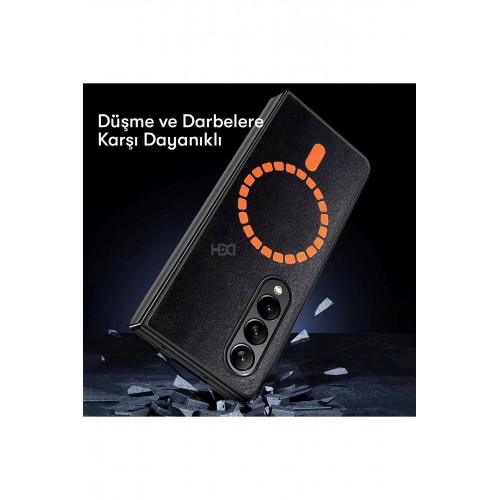 HDD Samsung Galaxy Z Fold 3 Kılıf HBC-156 Forum Magneticsafe Kapak - Derin Mor HDD Samsung Galaxy Z Fold 3 Kılıf HBC-156 Forum Magneticsafe Kapak - Derin Mor
