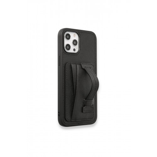 HDD iPhone 14 Pro Max Kılıf HD Deri Kartvizitli Kapak - Siyah HDD iPhone 14 Pro Max Kılıf HD Deri Kartvizitli Kapak - Siyah