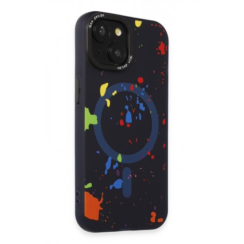 Joko iPhone 14 Colorful Magsafe Kapak - Lacivert Joko iPhone 14 Colorful Magsafe Kapak - Lacivert