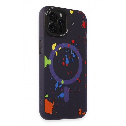 Joko iPhone 15 Pro Max Colorful Magsafe Kapak - Derin Mor Joko iPhone 15 Pro Max Colorful Magsafe Kapak - Derin Mor