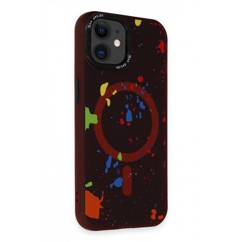 Joko iPhone 11 Colorful Magsafe Kapak - Kırmızı