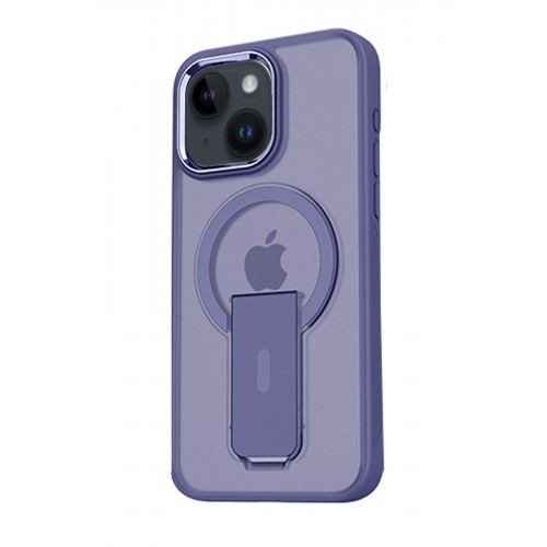 Joko iPhone 15 Tork Magsafe Standlı Kapak - Derin Mor Joko iPhone 15 Tork Magsafe Standlı Kapak - Derin Mor
