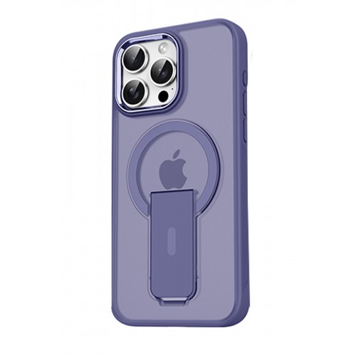 Joko iPhone 15 Pro Tork Magsafe Standlı Kapak - Derin Mor Joko iPhone 15 Pro Tork Magsafe Standlı Kapak - Derin Mor