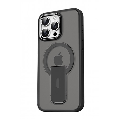 Joko iPhone 15 Pro Max Tork Magsafe Standlı Kapak - Siyah Joko iPhone 15 Pro Max Tork Magsafe Standlı Kapak - Siyah