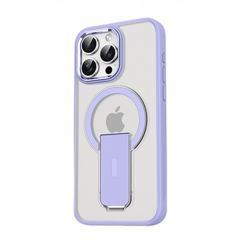Joko iPhone 15 Pro Max Tork Magsafe Standlı Kapak - Lila Joko iPhone 15 Pro Max Tork Magsafe Standlı Kapak - Lila