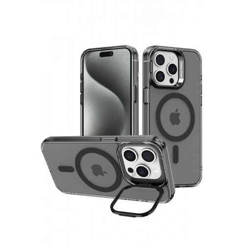 Joko iPhone 15 Pro Armor Magsafe Kapak - Siyah Joko iPhone 15 Pro Armor Magsafe Kapak - Siyah