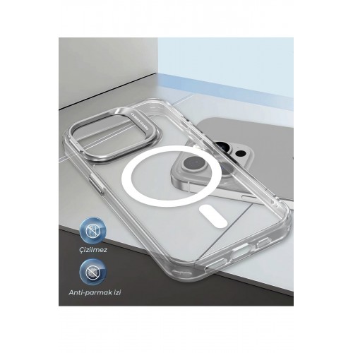 Joko iPhone 15 Pro Armor Magsafe Kapak - Siyah Joko iPhone 15 Pro Armor Magsafe Kapak - Siyah