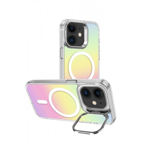 Joko iPhone 11 Armor Magsafe Kapak - Rainbow Joko iPhone 11 Armor Magsafe Kapak - Rainbow