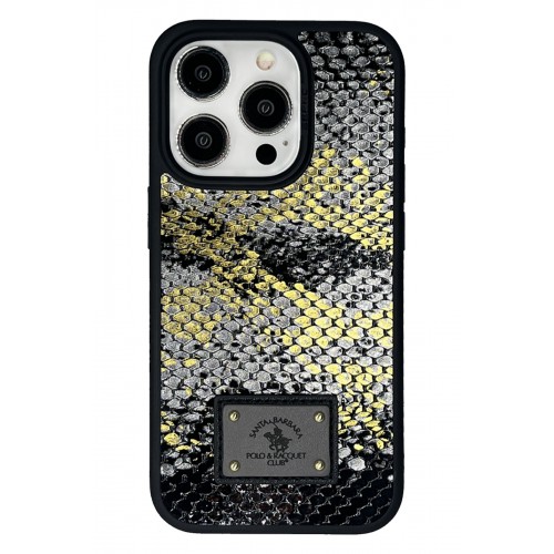 Santa Barbara Polo Racquet Club iPhone 15 Pro Sagar Magsafe Kapak - Siyah Santa Barbara Polo Racquet Club iPhone 15 Pro Sagar Magsafe Kapak - Siyah