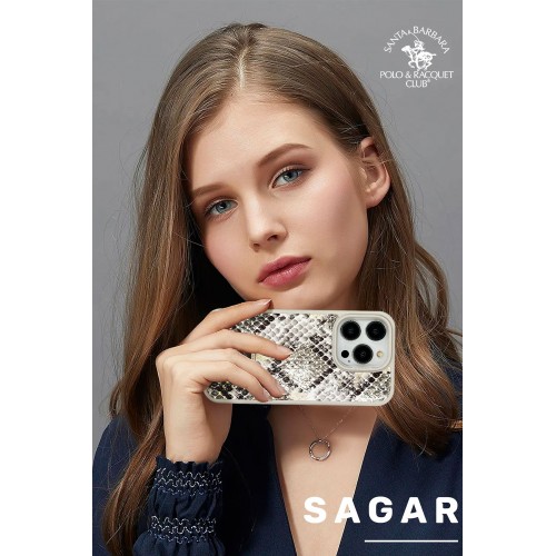 Santa Barbara Polo Racquet Club iPhone 15 Pro Max Sagar Magsafe Kapak - Titan Gri Santa Barbara Polo Racquet Club iPhone 15 Pro Max Sagar Magsafe Kapak - Titan Gri