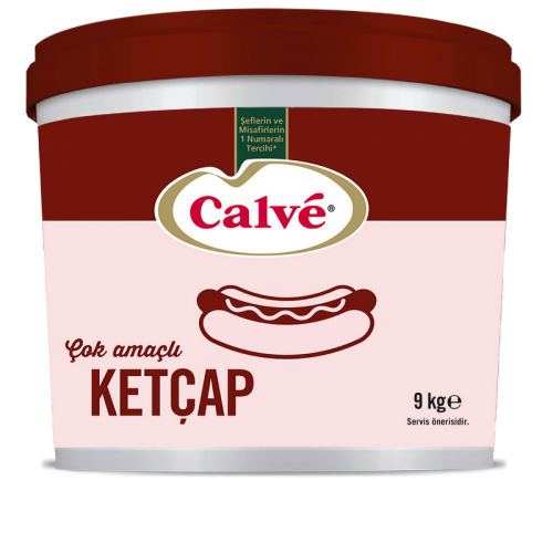 CALVE - KETÇAP KOVA (1 X 9 KG) CALVE CALVE - KETÇAP KOVA (1 X 9 KG) CALVE