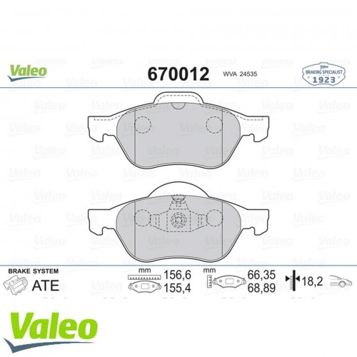 FREN BALATASI ÖN MGN II SCENIC 15 DCI/1.6 16V 03- FREN BALATASI ÖN MGN II SCENIC 15 DCI/1.6 16V 03-