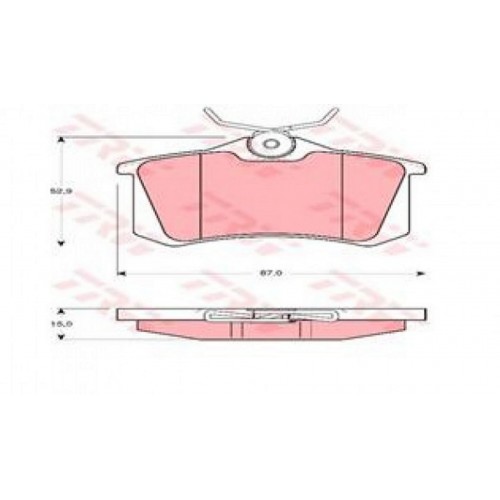 FREN BALATASI ARKA MEGANE II-LAGUNA-GOLF III-IV-PASSAT III-POLO-C3-C4-P307-AUDI A3-A4 FREN BALATASI ARKA MEGANE II-LAGUNA-GOLF III-IV-PASSAT III-POLO-C3-C4-P307-AUDI A3-A4