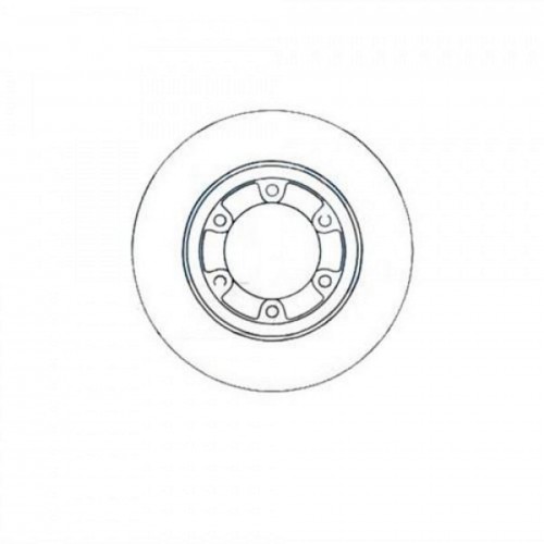 ÖN FREN AYNASI MAZDA PICK-UP B 2500 87-93 -PICK-UP E 2600 87 272x22x6DLxHAVALI