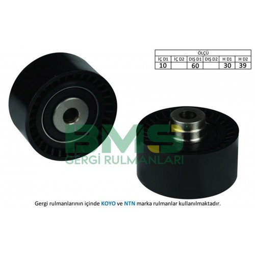 EKSANTRİK GERGİ RULMANI P206-306-307-406-407-EXPERT-BERLINGO-JUMPY-XSARA-SCUDO 1.9D-2.0HDI-SAXO 1.5D EKSANTRİK GERGİ RULMANI P206-306-307-406-407-EXPERT-BERLINGO-JUMPY-XSARA-SCUDO 1.9D-2.0HDI-SAXO 1.5D