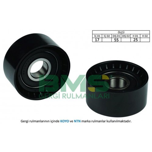 ALTERNATÖR GERGİ RULMANI P206 1.4HDI-407-PARTNER 1.6 HDI-C3 1.6 16V-C5 1.6HDI-BERLINGO 1.6 ALTERNATÖR GERGİ RULMANI P206 1.4HDI-407-PARTNER 1.6 HDI-C3 1.6 16V-C5 1.6HDI-BERLINGO 1.6