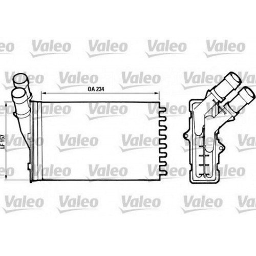 KALORİFER RADYATÖRÜ (ZX 1.9 D) KALORİFER RADYATÖRÜ (ZX 1.9 D)