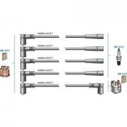BUJİ KABLO TK CLIO 1.2 E5F-E7F 90 -CLIO 1.4 1.4 ie 95 BUJİ KABLO TK CLIO 1.2 E5F-E7F 90 -CLIO 1.4 1.4 ie 95