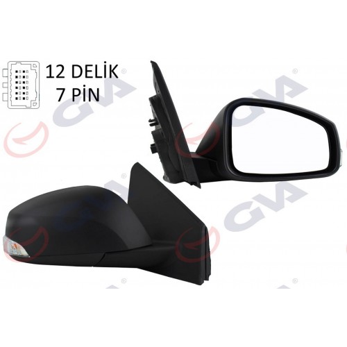 DIŞ DİKİZ AYNASI SAĞ MEGANE-FLUENCE 08 ELEKTRİKLİ ISITMALI SİNYALLİ KONVEKS 7 FİŞ VM-6138EHR DIŞ DİKİZ AYNASI SAĞ MEGANE-FLUENCE 08 ELEKTRİKLİ ISITMALI SİNYALLİ KONVEKS 7 FİŞ VM-6138EHR