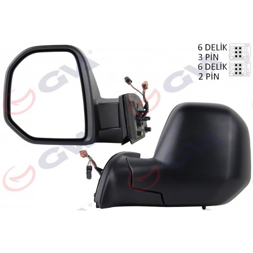 DIŞ DİKİZ AYNASI SOL BERLINGO-PARTNER 08 ELEKTRİKLİ ISITMALI SENSÖRLÜ KONVEKS VM-6118EHL DIŞ DİKİZ AYNASI SOL BERLINGO-PARTNER 08 ELEKTRİKLİ ISITMALI SENSÖRLÜ KONVEKS VM-6118EHL