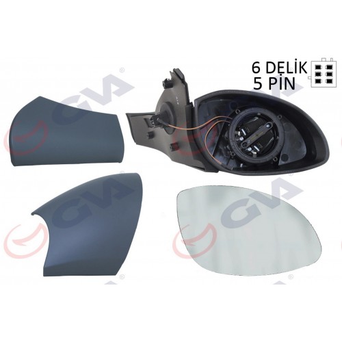 DIŞ DİKİZ AYNASI SAĞ VECTRA B 96 ELEKTRİKLİ ISITMALI KONVEKS 5 FİŞ VM-166EHR 1428718 DIŞ DİKİZ AYNASI SAĞ VECTRA B 96 ELEKTRİKLİ ISITMALI KONVEKS 5 FİŞ VM-166EHR 1428718