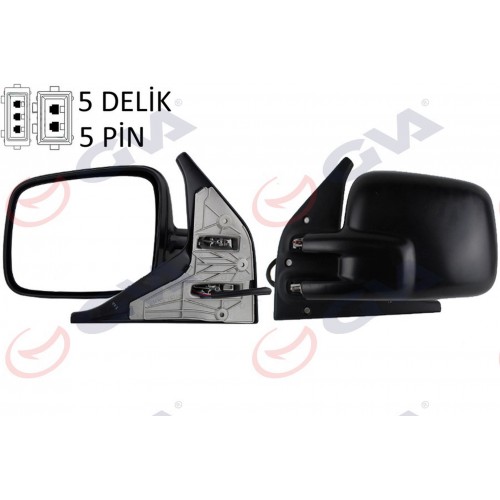 DIŞ DİKİZ AYNASI SOL TRANSPORTER T4 96 ELEKTRİKLİ ISITMALI KONVEKS VM-186EHL DIŞ DİKİZ AYNASI SOL TRANSPORTER T4 96 ELEKTRİKLİ ISITMALI KONVEKS VM-186EHL