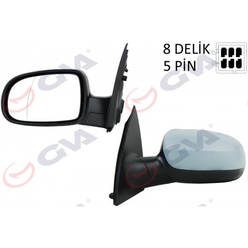 DIŞ DİKİZ AYNASI SOL CORSA C 01 ELEKTRİKLİ ISITMALI ASTARLI ASFERİK 5 FİŞ VM-200EHPAL DIŞ DİKİZ AYNASI SOL CORSA C 01 ELEKTRİKLİ ISITMALI ASTARLI ASFERİK 5 FİŞ VM-200EHPAL