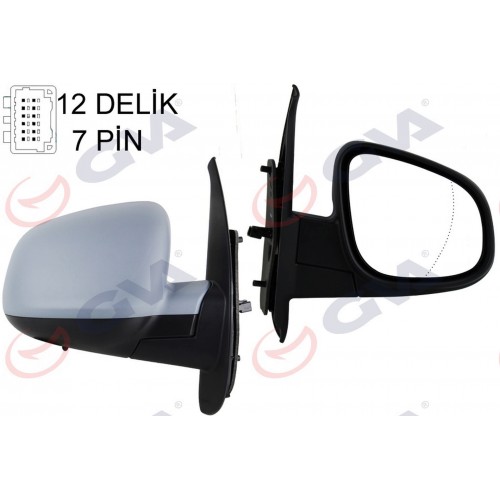 DIŞ DİKİZ AYNASI SAĞ KANGOO-CITAN 13 ELEKTRİKLİ ISITMALI SENSÖRLÜ ASTARLI ASFERİK 7 FİŞ VM-6132EHPASR DIŞ DİKİZ AYNASI SAĞ KANGOO-CITAN 13 ELEKTRİKLİ ISITMALI SENSÖRLÜ ASTARLI ASFERİK 7 FİŞ VM-6132EHPASR
