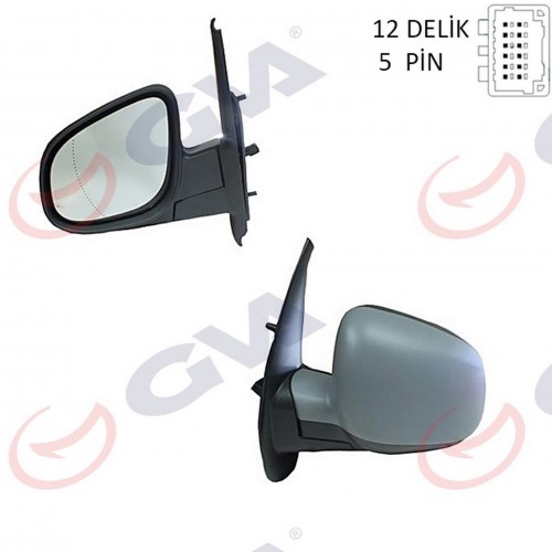 DIŞ DİKİZ AYNASI SOL KANGOO-CITAN 13 ELEKTRİKLİ ISITMALI ASTARLI ASFERİK 5 FİŞ VM-6132EHPAL DIŞ DİKİZ AYNASI SOL KANGOO-CITAN 13 ELEKTRİKLİ ISITMALI ASTARLI ASFERİK 5 FİŞ VM-6132EHPAL
