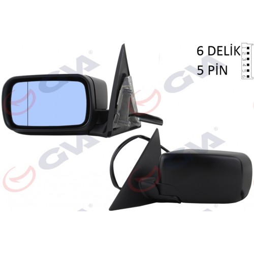 DIŞ DİKİZ AYNASI SOL 3 E46 98 ELEKTRİKLİ ISITMALI ASTARLI ASFERİK DIŞ DİKİZ AYNASI SOL 3 E46 98 ELEKTRİKLİ ISITMALI ASTARLI ASFERİK