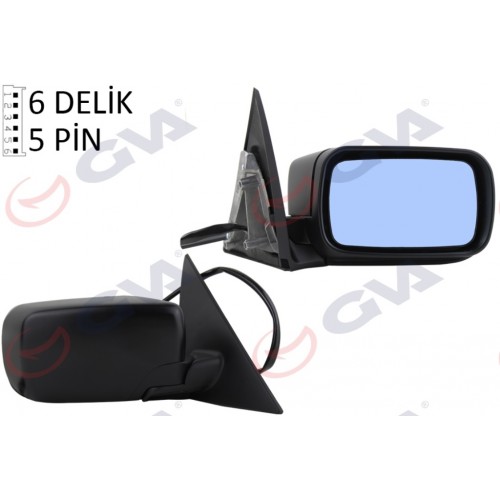 DIŞ DİKİZ AYNASI SAĞ 3 E46 98 ELEKTRİKLİ ISITMALI ASTARLI ASFERİK DIŞ DİKİZ AYNASI SAĞ 3 E46 98 ELEKTRİKLİ ISITMALI ASTARLI ASFERİK