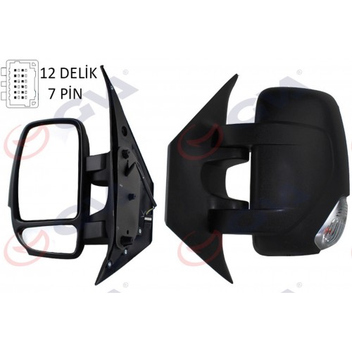 DIŞ DİKİZ AYNASI SOL MASTER-MOVANO 10 ELEKTRİKLİ ISITMALI SİNYALLİ KONVEKS SOL L VM-971EHL DIŞ DİKİZ AYNASI SOL MASTER-MOVANO 10 ELEKTRİKLİ ISITMALI SİNYALLİ KONVEKS SOL L VM-971EHL